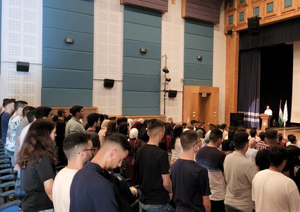 لقاء إرشادي للطلبة الجدد في كلية الطب وعلوم الصحة في جامعة النجاح الوطنية