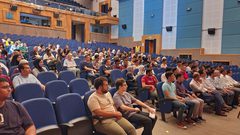 لقاء إرشادي للطلبة الجدد في كلية الطب وعلوم الصحة في جامعة النجاح الوطنية