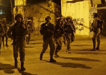 الاحتلال يحشد قوات عسكرية في محيط بلدة سلواد