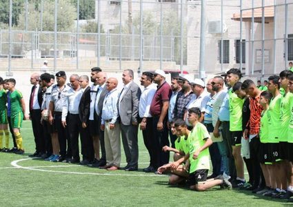 الرجوب يفتتح ستاد الخضر بعد إعادة تأهيله وصيانته