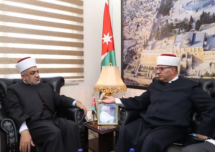 البكري يبحث مع نظيره اللؤدن سبل تعزيز التعاون