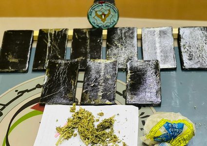 غزة: ضبط 24 فرش حشيش و4 آلاف حبة مخدرة