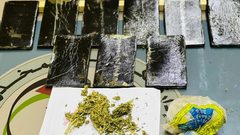 غزة: ضبط 24 فرش حشيش و4 آلاف حبة مخدرة