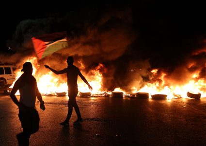 إصابة شاب بالاختناق خلال اقتحام قوات الاحتلال قرية بيت سيرا