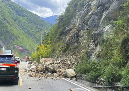 ارتفاع حصيلة قتلى الزلزال في الصين إلى 46