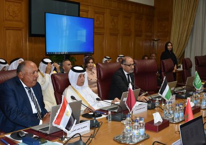 اللجنة الوزارية العربية المعنية بالشأن الفلسطيني تجتمع في القاهرة