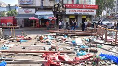 الواوي: استخراج 50 شاحنة نفايات من منطقة ميدان الخيل في شارع العدل في نابلس