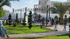 توافد طلبة جامعة النجاح الوطنية، اليوم الأحد 11\9\2022، إلى الجامعة لبدء الدراسة في الفصل الدراسي الأول لعام 2022_2023.