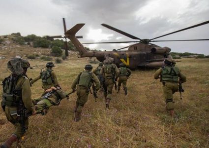 جيش الاحتلال يبدأ مناورة عسكرية إسرائيلية في غلاف غزة