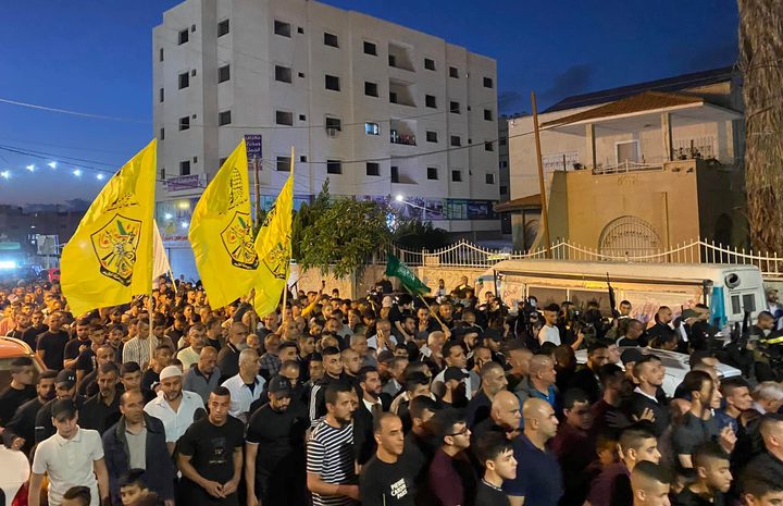 مسيرة حاشدة في كفردان تنديدا بإعدام الشهيدين أحمد وعبد الرحمن عابد