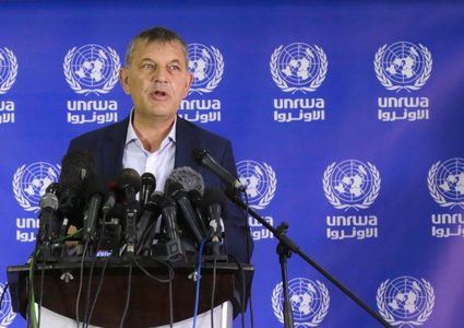 مفوض عام الأونروا لازاريني يختتم زيارته إلى قطاع غزة