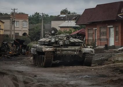 قتال روسي عنيد في منطقة بين نهر أوسكيل وبلدة سفاتوف