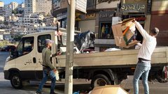 بلدية نابلس تبذل جهودها لإيجاد حل لمشكلة النفايات في المدينة