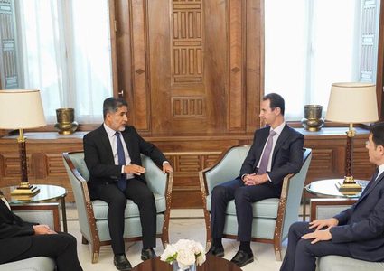 الأسد يلتقي مسؤولا رفيعا في منظمة الصحة العالمية