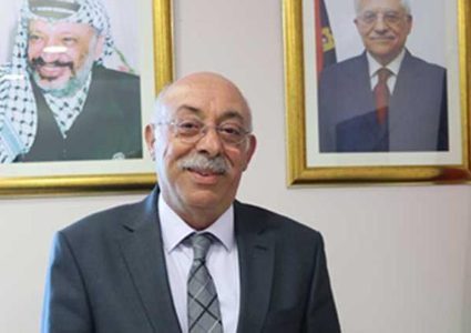 عرنكي يلتقي سفير روسيا الاتحادية لدى فلسطين