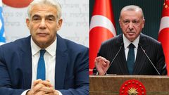 لابيد يبحث مع أردوغان قضية الجنود الأسرى في قطاع غزة