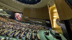 تواصل جلسات الدورة الـ77 للجمعية العامة للأمم المتحدة