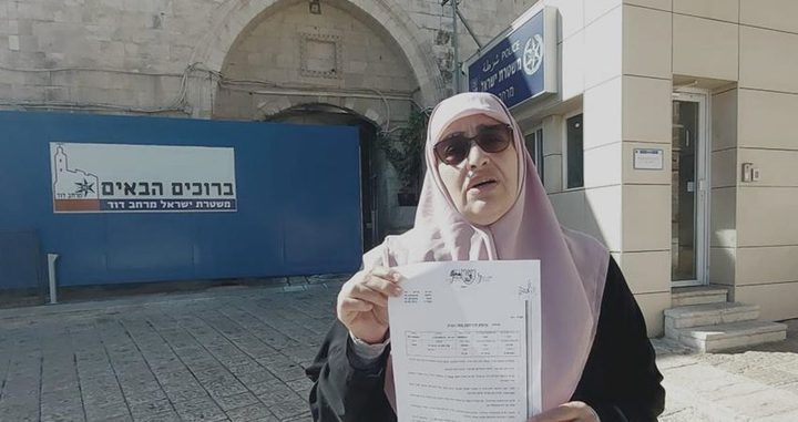 الاحتلال يفرج عن سيدة مقدسية شرط ابعادها عن "الأقصى"