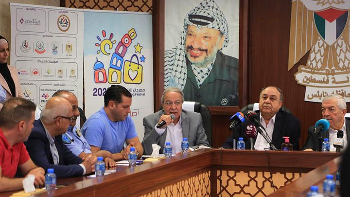 افتتاح مهرجان نابلس للتسوق