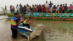 ارتفاع حصيلة غرق مركب في بنغلادش إلى 40 قتيلا