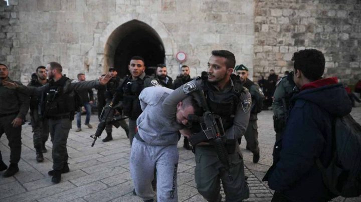 الاحتلال يعتقل شابا من باب العامود بالقدس