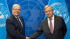 غوتيريش يأمل بنجاح الانتخابات في تونس