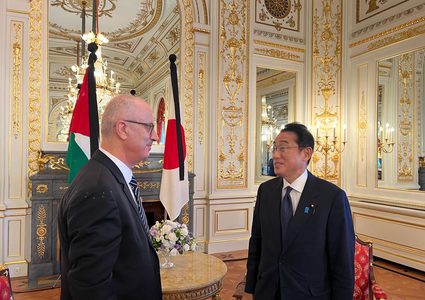 الحمد الله: قدمت الشكر للحكومة اليابانية باسم الرئيس على دعمها للشعب الفلسطيني