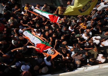 جماهير غفيرة تشيع جثامين شهداء جنين