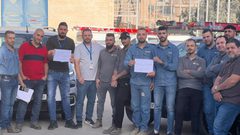 نقابة الموظفين وكهرباء محافظة القدس ينظمون وقفات تضامن ضد هجمات الاحتلال