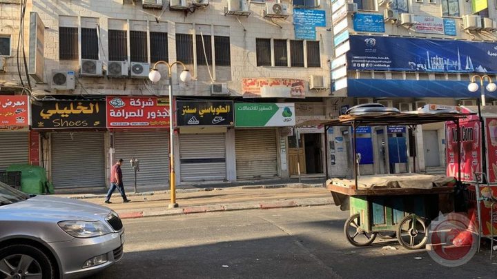 الإضراب الشامل يعم محافظة جنين