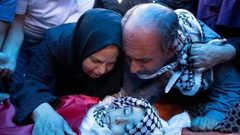 جماهير غفيرة تشيع جثمان الطفل ريان سليمان