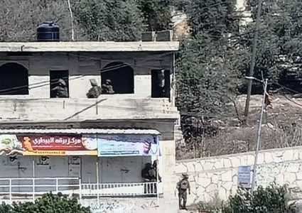 مواجهات مع قوات الاحتلال في قرية برقة غرب نابلس