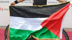 الفلسطيني محمد عطا الله ثالثا في بطولة كأس آسيا للترياثلون في العقبة