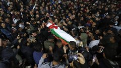 تشييع جثمان الشهيد فايز دمدوم في العيزرية