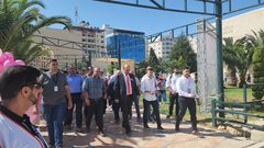 اتحاد طلبة الطب في نابلس ينظم معرض أكتوبر الوردي