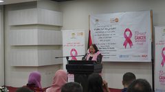 الكيلة: سرطان الثدي شكّل 32% من حالات السرطان المسجلة بين النساء في فلسطين