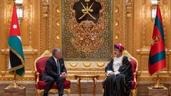 العاهل الأردني وسلطان عُمان يُؤكدان على مركزية القضية الفلسطينية