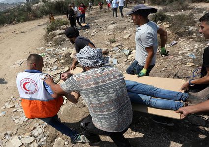 إصابات بالاختناق خلال اعتداءات الاحتلال غلى المواطنين في بيتا