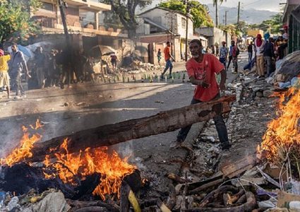 الولايات المتحدة تدرس طلب التدخل الدولي في هايتي