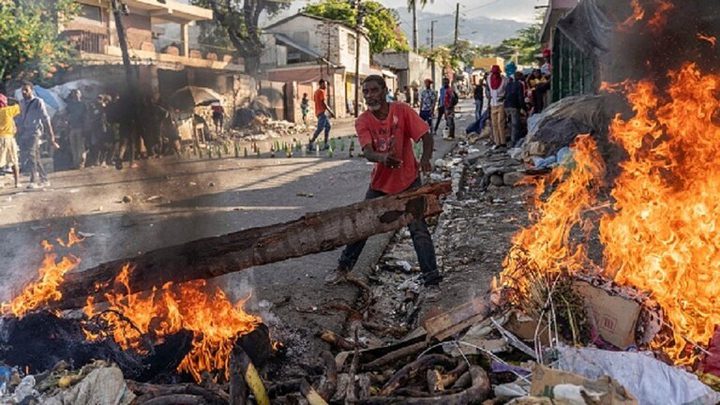 الولايات المتحدة تدرس طلب التدخل الدولي في هايتي