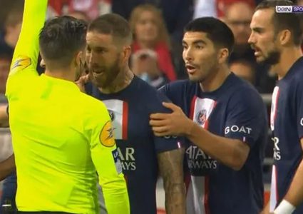 باريس سان جرمان يتعادل.. والطرد رقم 28 لراموس