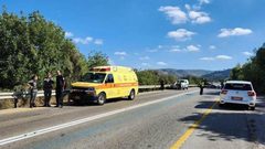 مصرع سائق دراجة نارية في حادث طرق بالقرب من القدس