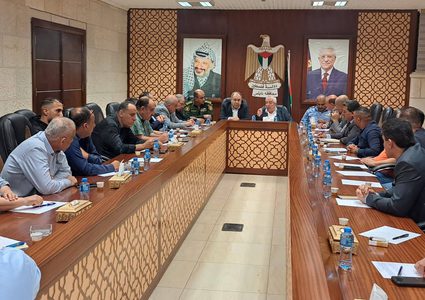 لجنة الطوارئ العليا بنابلس تعقد اجتماعًا وتتخذ عدة قرارات