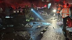 مصرع شخصين وإصابة ثالث بجراح خطيرة في حادث طرق بأراضي 48