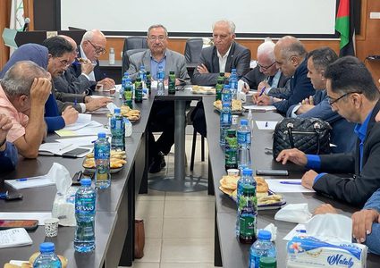 دائرة "مناهضة الأبرتهايد" في المنظمة تعقد ورشة لمناقشة رؤيتها وآليات عملها