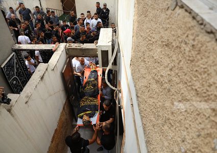 جنين تودع الشهيد صلاح بريكي إلى مثواه الأخير