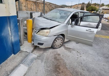 وزارة جيش الاحتلال: اشتباه بمحاولة دهس عند معبر الريحان شمال الضفة