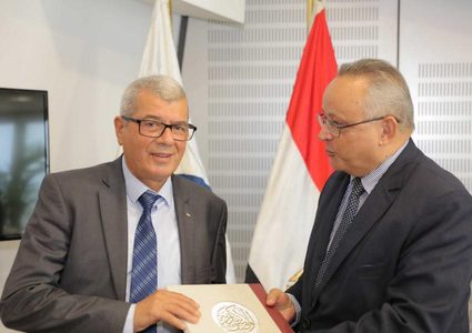 مكتبة الإسكندرية تستعد لتقديم المساندة في تأسيس المكتبة الوطنية الفلسطينية