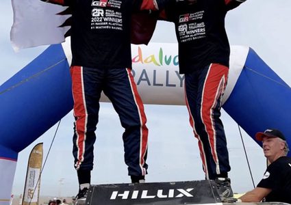 القطري ناصر العطية يتوّج بلقب بطولة العالم للراليات الصحراوية