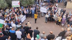 النجاح تنظم وقفة تطالب بحق التعليم والتنقل بلا حواجز